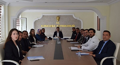 İlçe idare Başkanları masada toplandı