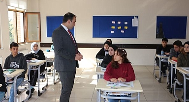 İmam hatip lisesi Kaymakam’ı ağırladı