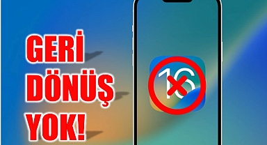 iOS 16'ya Geri Dönüş Artık Mümkün Değil