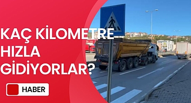 Kaç kilometre hızla gidiyorlar