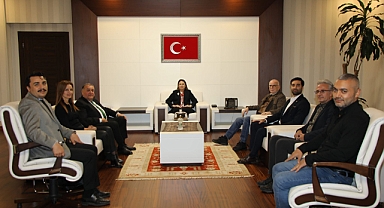 Karabük heyeti ağırlandı