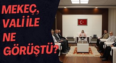 Mekeç, vali ile ne görüştü?