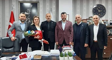 Memur-Sen’den Müdüre ziyaret