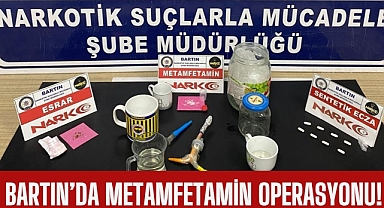 Metamfetamin operasyonu!