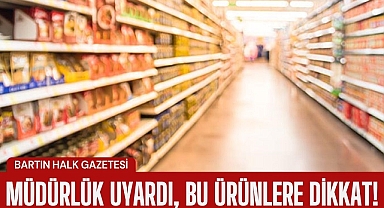 Müdürlük uyarıyor!