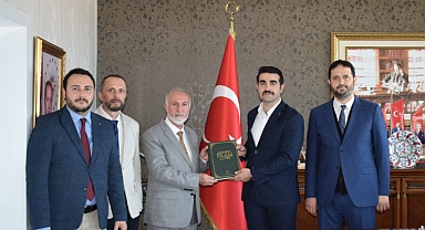 Müftü'den Kaymakam ziyareti