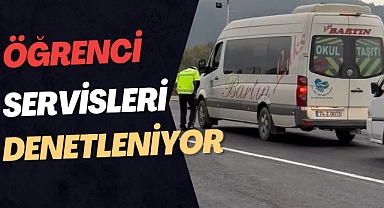 Öğrenci servisleri denetlendi