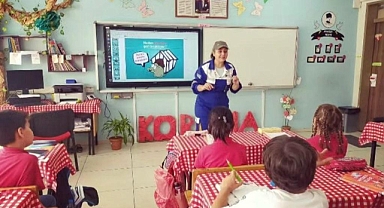 Öğrencilere hayvan hakları etkinliği