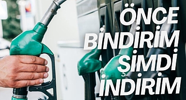 Önce bindirim şimdi indirim