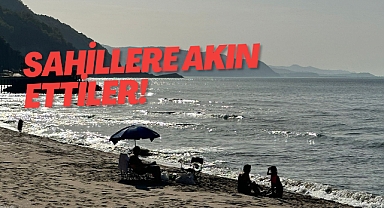 Sahillere akın ettiler