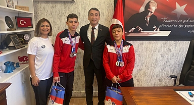 Şampiyonlardan Akkaş’a ziyaret