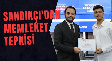 Sandıkçı'dan memleket tepkisi
