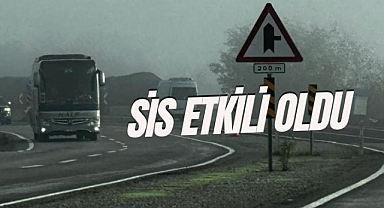 Sis etkili oldu
