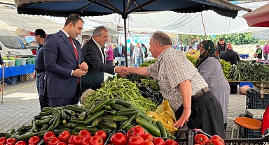 Ulus esnafı ziyaret edildi