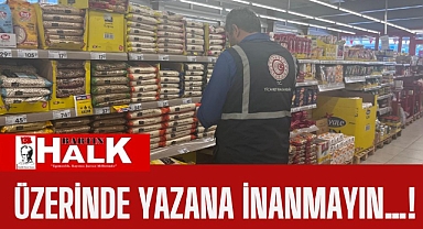Üzerinde yazana inanmayın..!