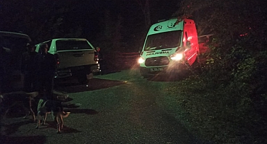 Yanan anızın arasından ceset çıktı