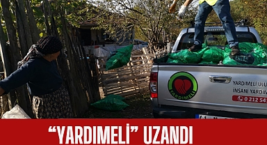 Yardımeli uzandı