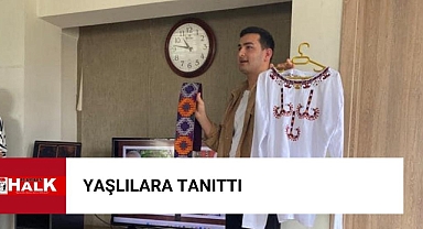 Yaşlılara tanıttı