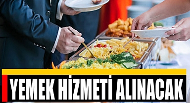 Yemek hizmeti alınacak
