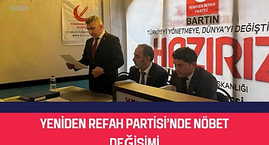 Yeniden Refah Partisi’nde Nöbet değişimi