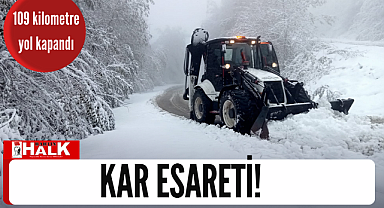 24 köy yolu kapalı