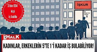 3 bin 654 kişi iş buldu