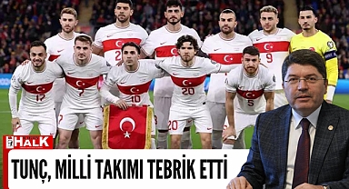 Adalet Bakanı Tunç Milli takımı tebrik etti