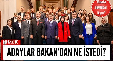 Adaylar Yılmaz Tunç'u ziyaret etti