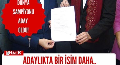 Adaylıkta bir isim daha
