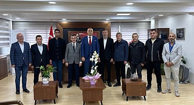 AK Parti Yönetiminden Emniyet Müdürüne ziyaret