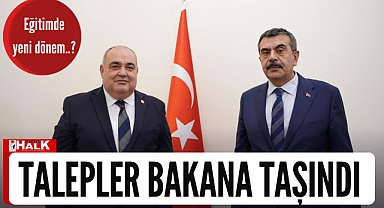 Aldatmaz, Bakan'ı ziyaret etti