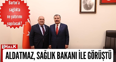 Aldatmaz, Bakan Koca ile görüştü