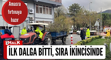 Amasra fırtınaya hazır