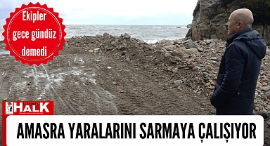 Amasra, yaralarını sarmaya çalışıyor