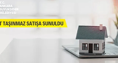Ankara Büyükşehir Belediye Başkanlığından taşınmaz satış ihalesi