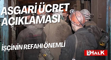 Asgari Ücret açıklaması