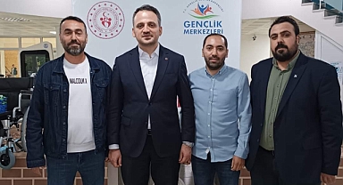 Bakan Eminoğlu'na Yürekli eşlik etti