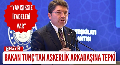 Bakan Tunç'tan askerlik arkadaşına tepki