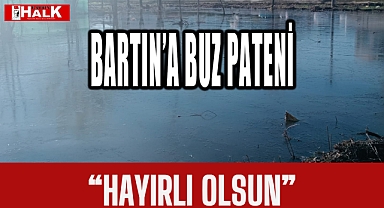 Bartın'a buz pateni
