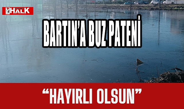 Bartın'a buz pateni