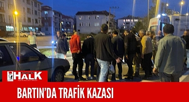 Bartın’da Trafik kazası