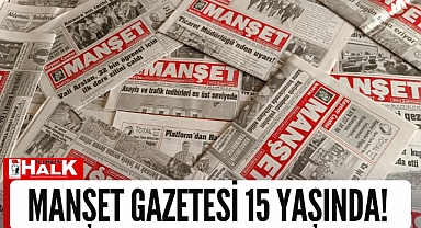 Bartın Manşet Gazetesi 15 yaşında!