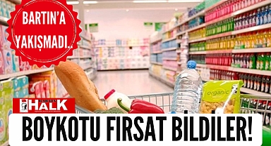 Boykotu fırsat bildiler!