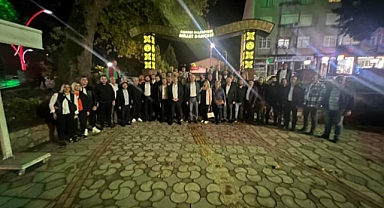 Cemal Akın, teşkilat ile birarada