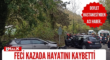 Devlet Hastanesi'nden acı haber..