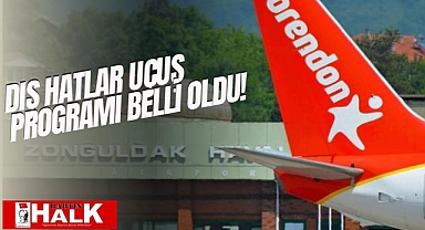 Dış hatlar uçuş programı belli oldu