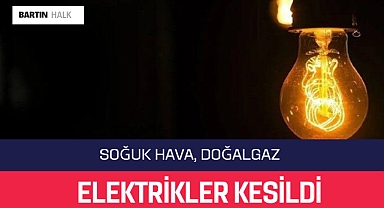 Elektrikler kesildi