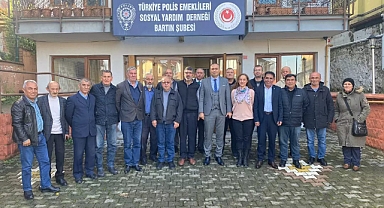 Emekli polislerin sorunları masada