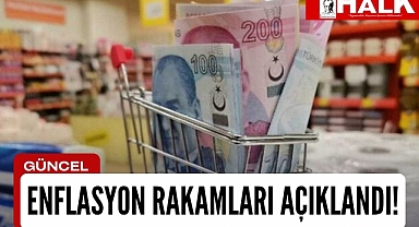 Enflasyon rakamları açıklandı!