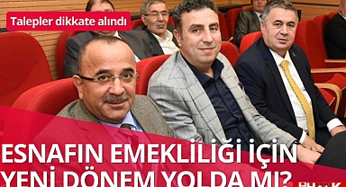 Esnafın emekliliği için yeni dönem yolda mı?
